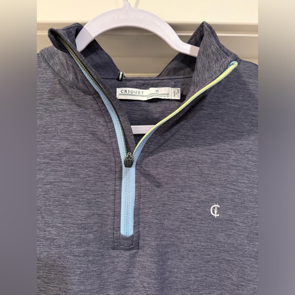 Criquet Performance Quarter Zip Pullover sizeM - Picture 1 of 3